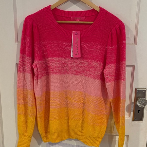 NWT Lilly Pulitzer lightweight sweater size xl - Picture 2 of 9